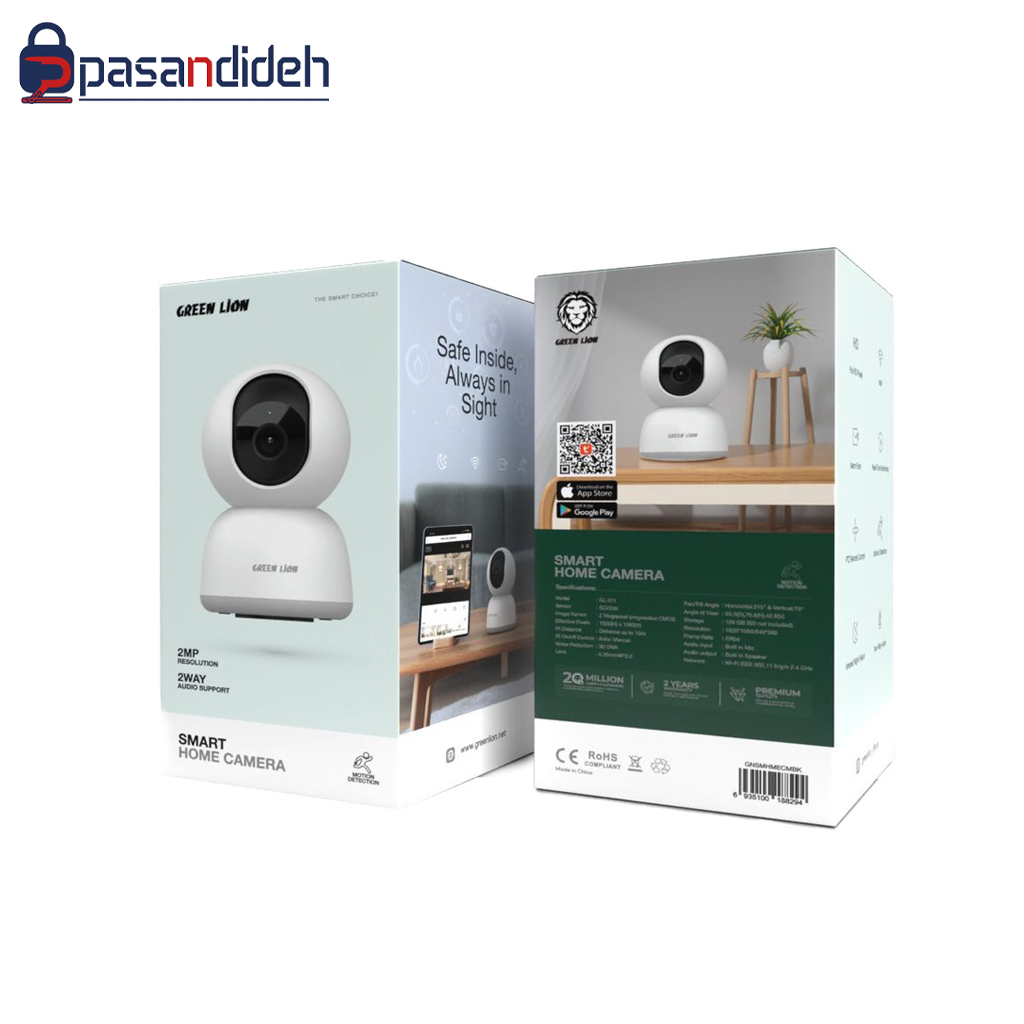دوربین مداربسته گرین لاین مدل Green lion SMART HOME CAMERA