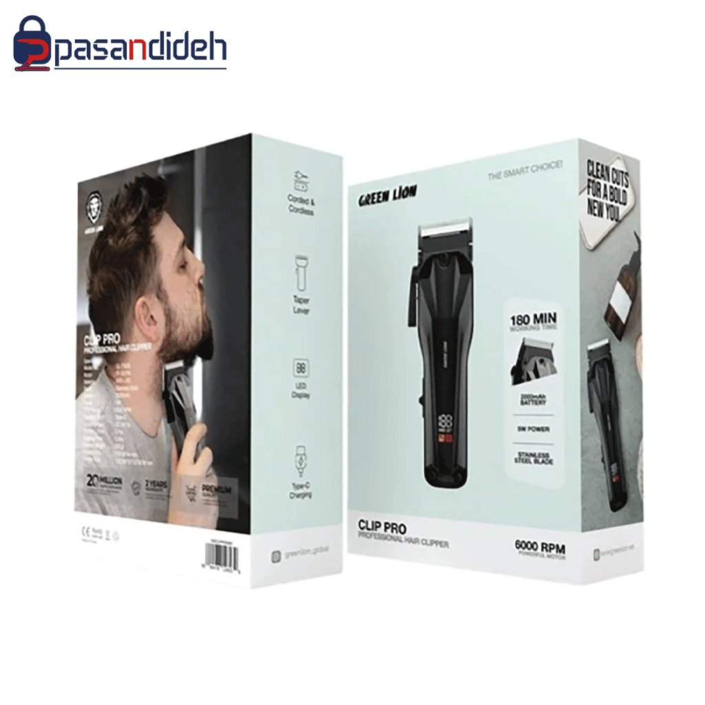 ماشین اصلاح گرین لاین مدل Green lion CLIP PRO