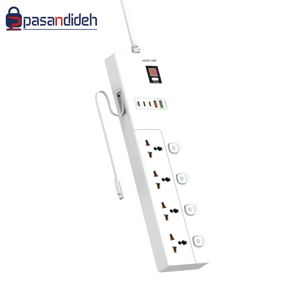 چند راهی برق گرین لاین مدل Green lion GS900
