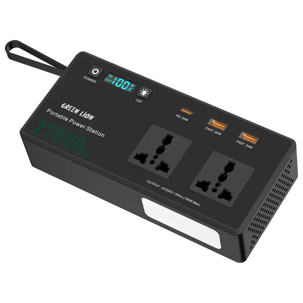 پاور استیشن گرین لاین مدل Volt Mate 27000 ظرفیت ۲۷۰۰۰ میلی آمپرGreen lion