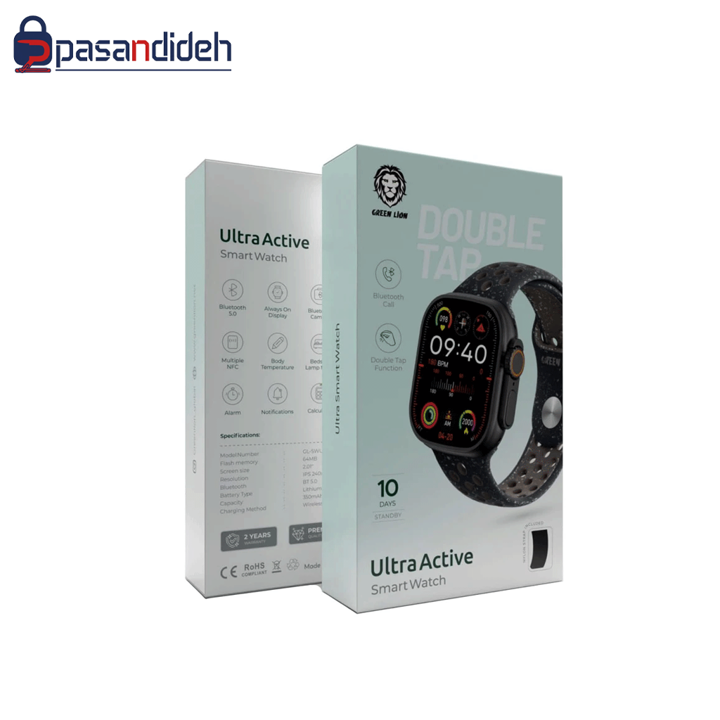 ساعت هوشمند گرین لاین مدل Green lion ULTRA ACTIVE