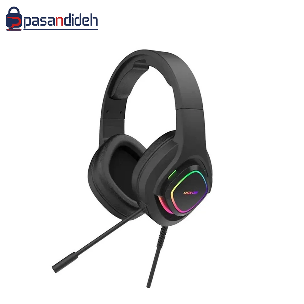 هدفون گیمینگ گرین لاین مدل Green lion GP32X GAMING