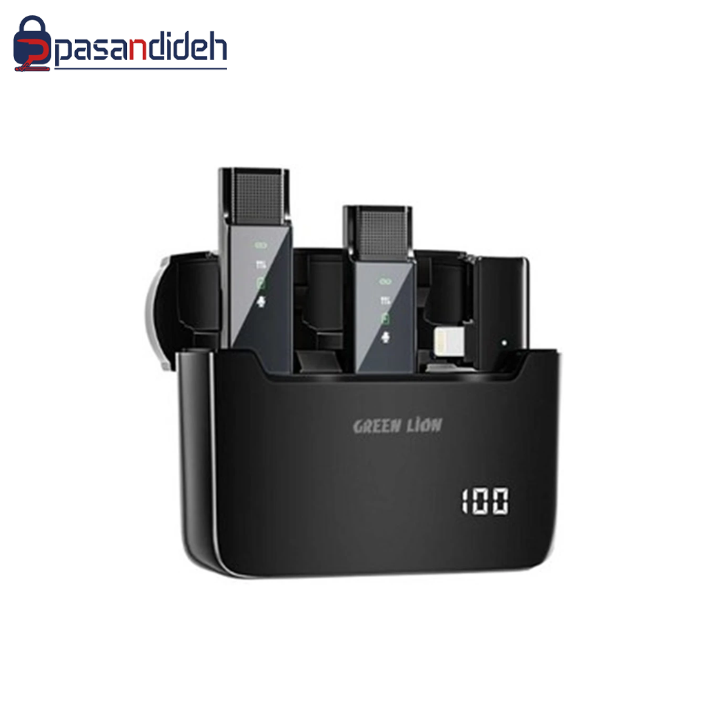 میکروفون یقه ای گرین لاین مدل Green lion ADAPTIVE 4 IN 1