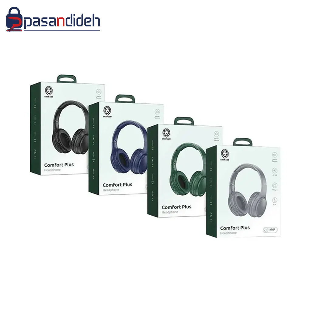 هدفون بلوتوثی گرین لاین مدل Green lion COMFORT PLUS