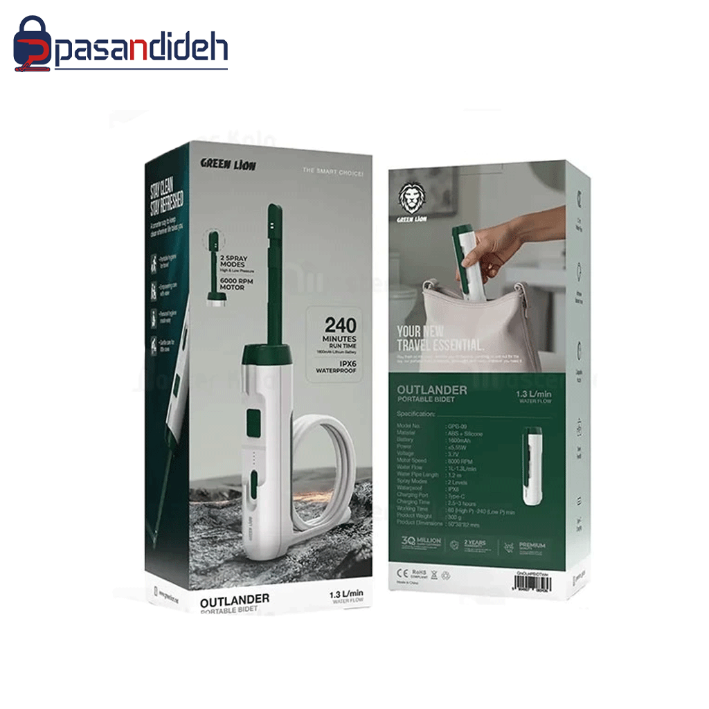 بیده پمپ دار کمپی گرین لاین مدل Green lion OUTLANDER - تصویر 2